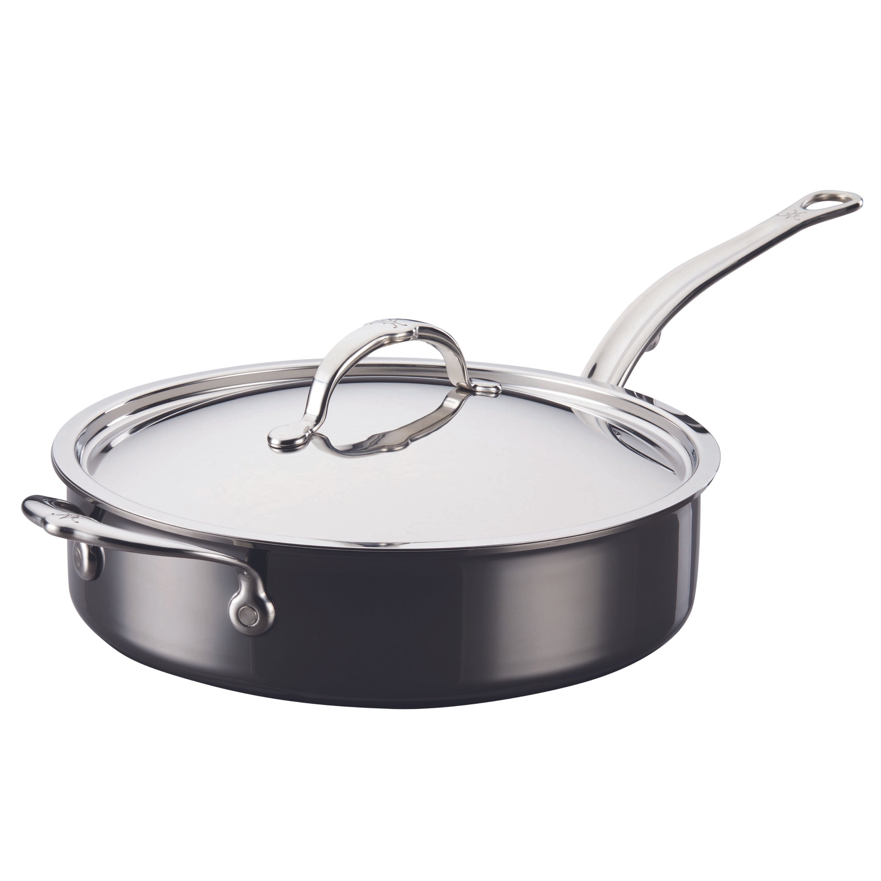 Hestan Nanobond Covered Sauté Pan w/Helper Handle