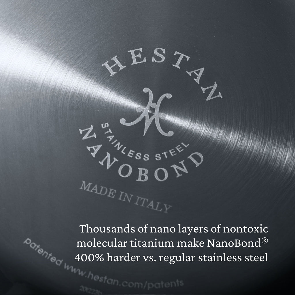 Hestan Nanobond Covered Sauté Pan w/Helper Handle