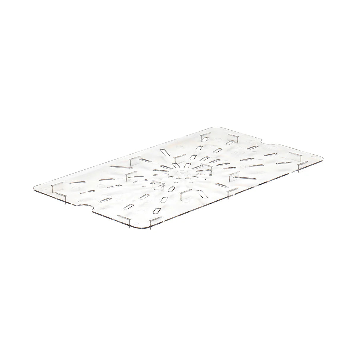 Cambro 10CWD135 Camwear Drain Shelf, Clear, Full Size