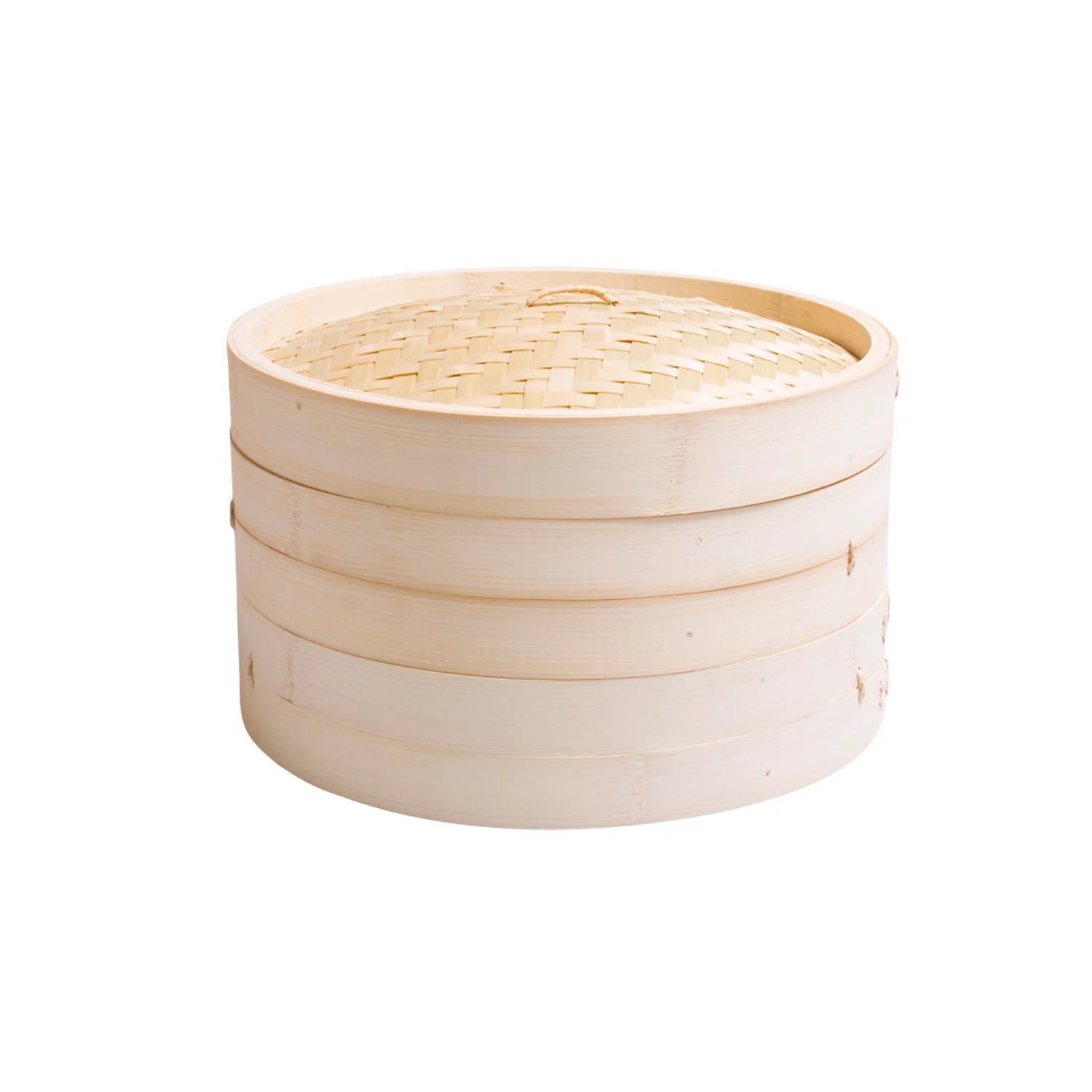 Bamboo Steamer Set w/ Lid, 12