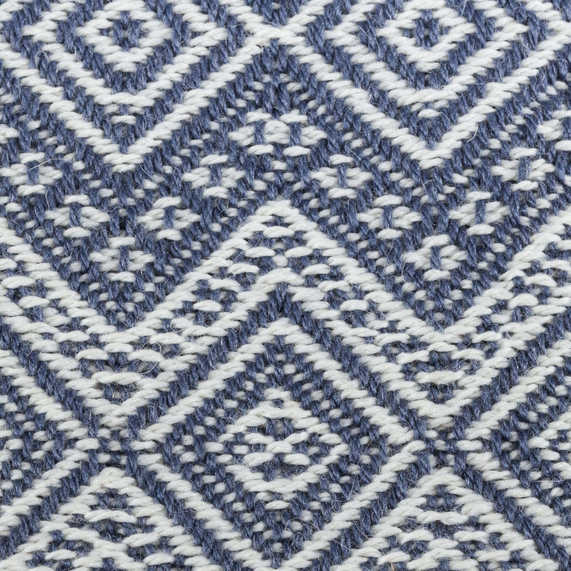 Alpaca Acrylic Blanket Fringe Prussian Blue Eggshell Peru - Prussian Blue Destiny