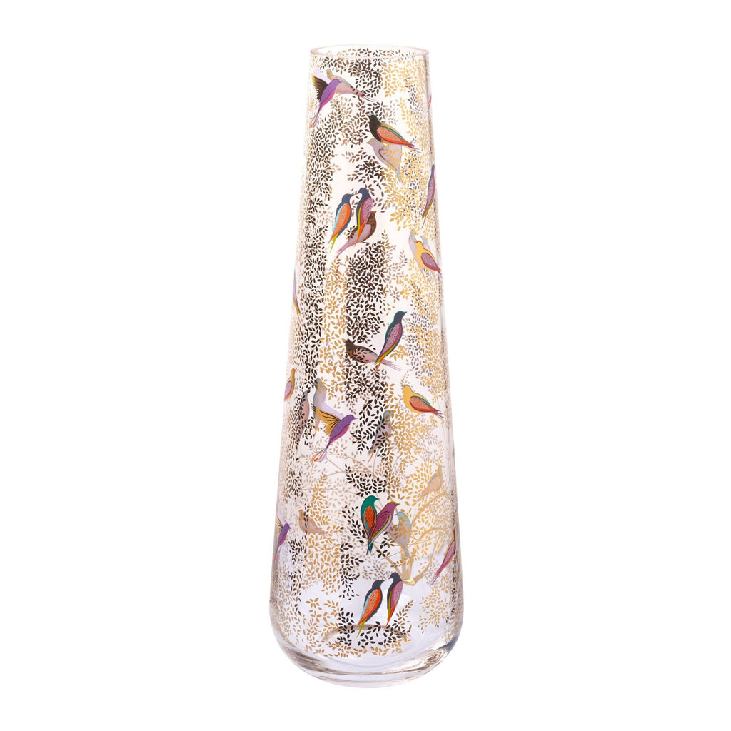 Gold Leaf Glass Vase | Chelsea Collection
